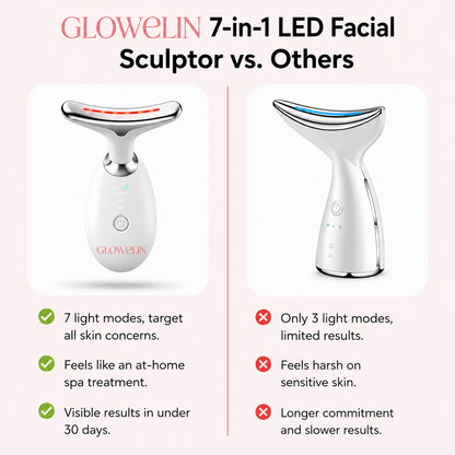 Glowelin 7-in-1 LED Facial Sculptor
