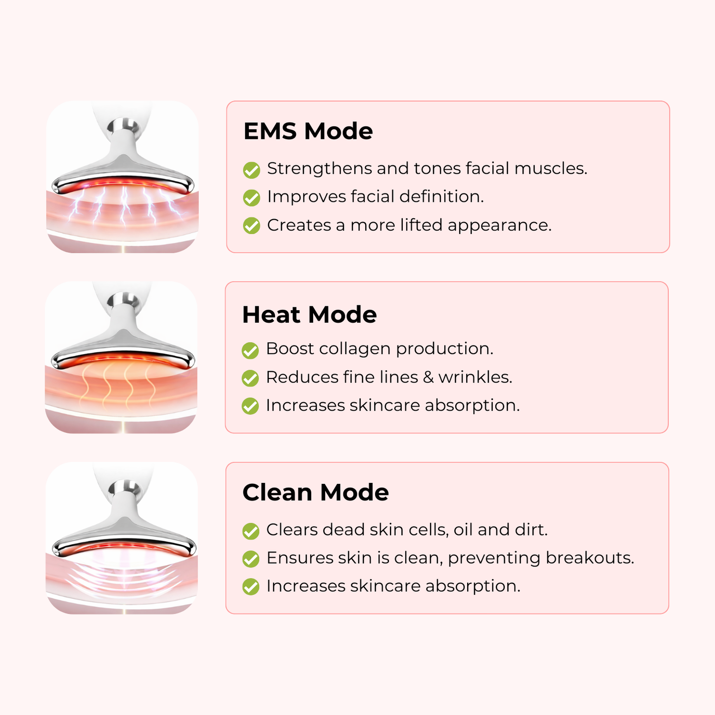Glowelin 7-in-1 LED Facial Sculptor