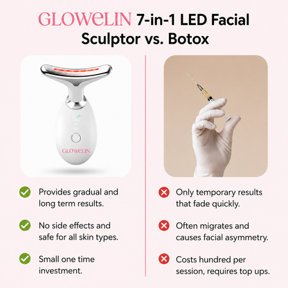 Glowelin 7-in-1 LED Facial Sculptor